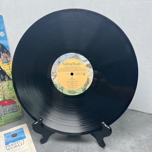 Talking Heads Little Creatures Vinyl LP Record Album w/ Sleeve VG- / VG 1985 - Picture 4 of 16